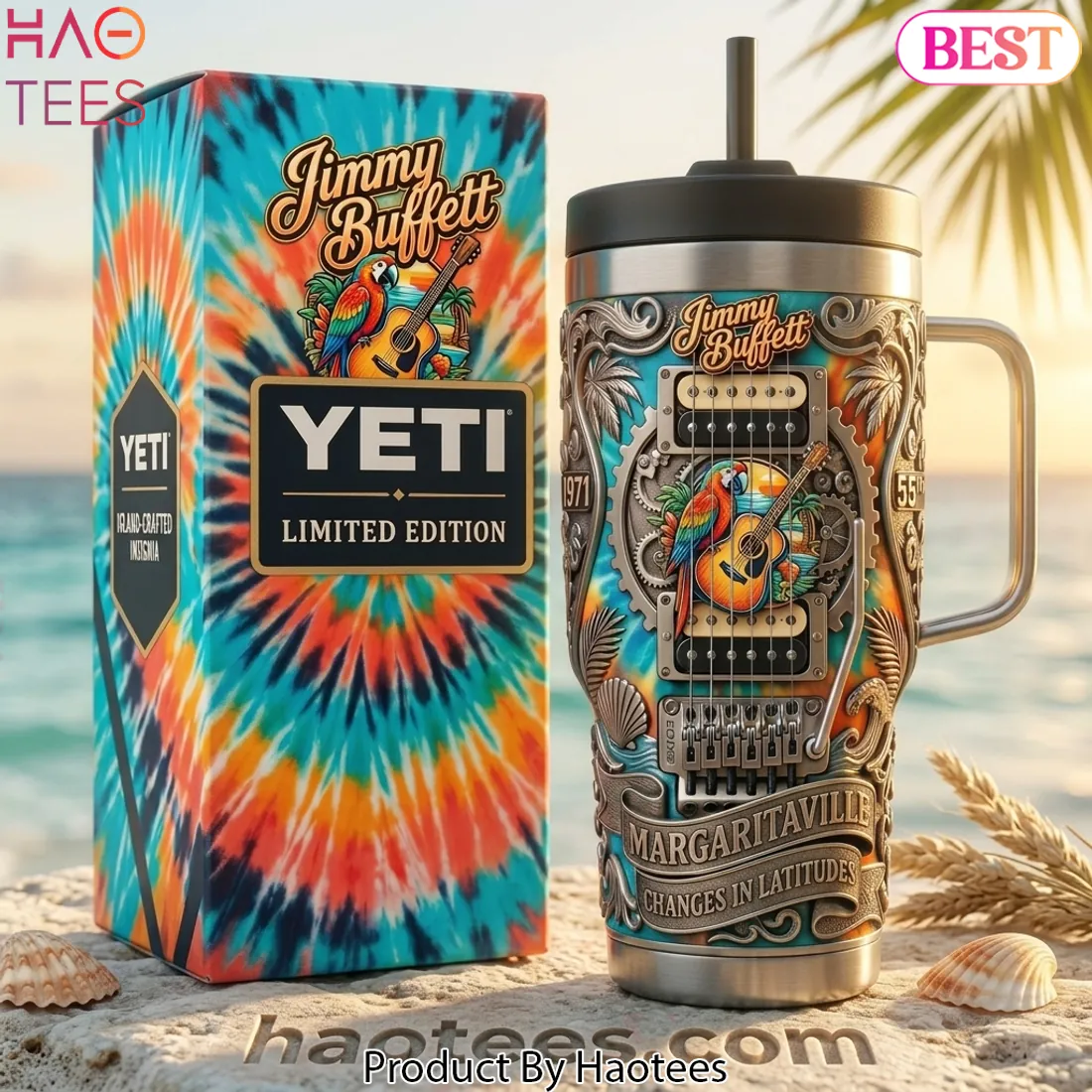 Jimmy Buffett Margaritaville YETI Limited Edition Tumbler Jimmy Buffett Margaritaville YETI Limited Edition Tumbler