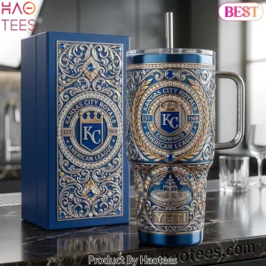 Kansas City Royals Luxury Jeweled 1969 Commemorative Tumbler