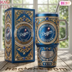 Los Angeles Dodgers World Champions Luxury Commemorative 40oz Tumbler