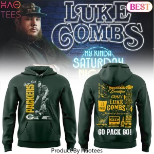 Luke Combs Green Bay Packers Go Pack Go Fan Hoodie