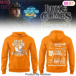 Luke Combs My Kinda Saturday Night Tour 2026 University of Tennessee Hoodie