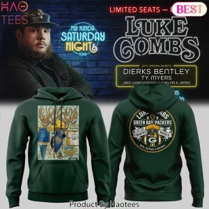 Luke Combs My Kinda Saturday Nights Tour Green Bay Packers Hoodie