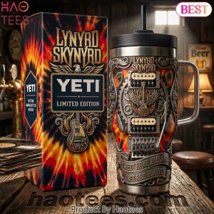 Lynyrd Skynyrd Sweet Home Alabama Custom Yeti Handle Tumbler