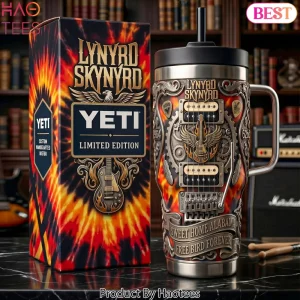 Lynyrd Skynyrd Sweet Home Alabama Custom Yeti Handle Tumbler