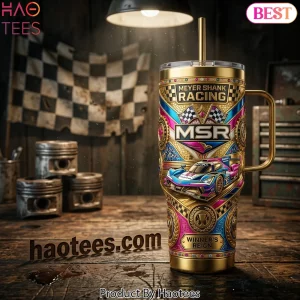 Meyer Shank Racing MSR Winner’s Reign Premium Gold 40oz Tumbler With Handle