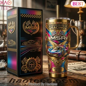 Meyer Shank Racing MSR Winner's Reign Premium Gold 40oz Tumbler With Handle