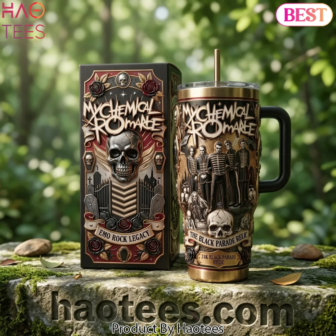 My Chemical Romance The Black Parade Relic Tumbler My Chemical Romance The Black Parade Relic Tumbler
