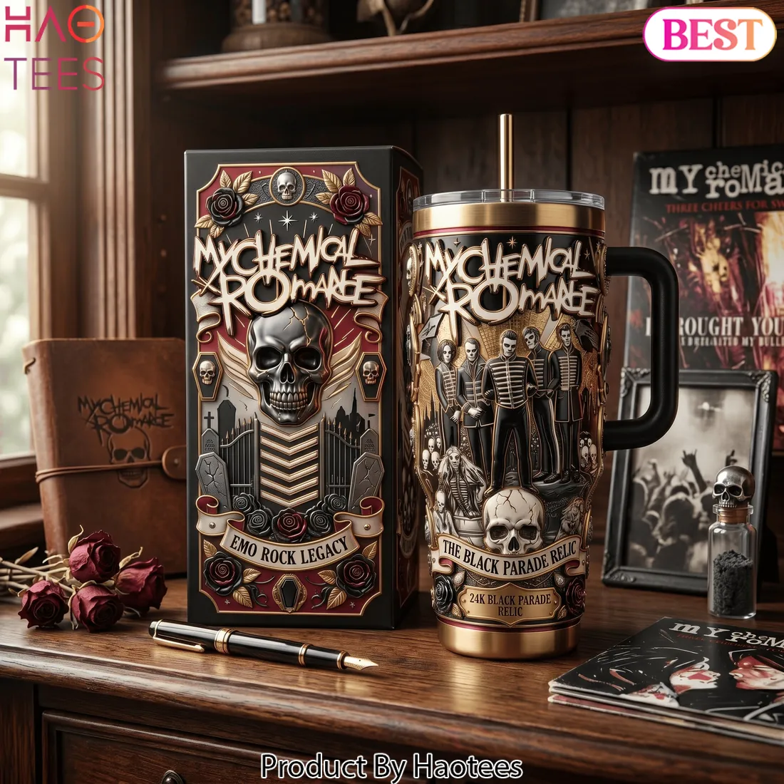 My Chemical Romance The Black Parade Relic Tumbler My Chemical Romance The Black Parade Relic Tumbler