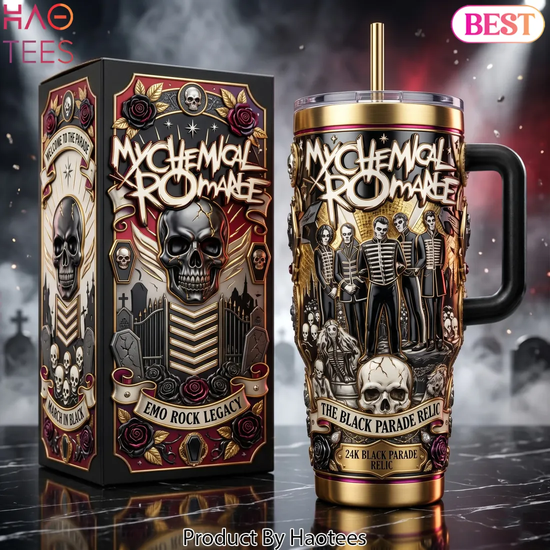 My Chemical Romance The Black Parade Relic Tumbler My Chemical Romance The Black Parade Relic Tumbler