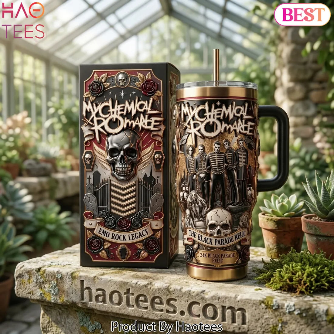 My Chemical Romance The Black Parade Relic Tumbler