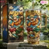 Sasuke Moonlight Shinobi 3D Premium Gold 40oz Tumbler with Handle