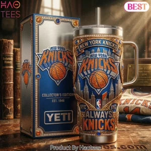 New York Knicks Est 1946 Collectors Edition Luxury 40oz Tumbler With Handle