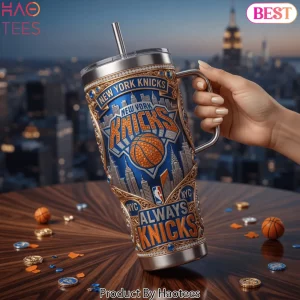 New York Knicks Est 1946 Collectors Edition Luxury 40oz Tumbler With Handle