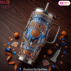 New York Knicks Est 1946 Collectors Edition Luxury 40oz Tumbler With Handle