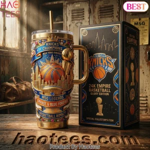 New York Knicks MSG Legends 24K Empire Glory Edition 40oz Tumbler With Handle