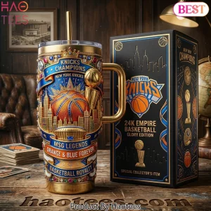 New York Knicks MSG Legends 24K Empire Glory Edition 40oz Tumbler With Handle
