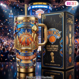New York Knicks MSG Legends 24K Empire Glory Edition 40oz Tumbler With Handle