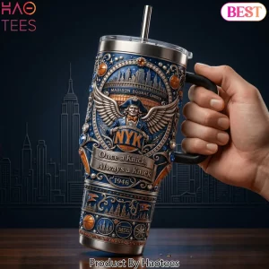 New York Knicks Once a Knick Always a Knick Vintage 1946 Premium 40oz Tumbler With Handle