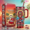 Ohio State Buckeyes Summer Tailgate Edition 40oz Tumbler with Handle
