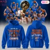 OKC Thunder 2026 Western Conference Champions Graphic Hoodie