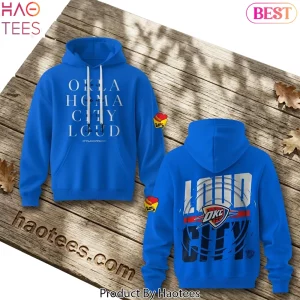 Oklahoma City Thunder Loud Playoffs 2026 Fan Hoodie