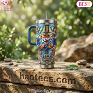 Oklahoma City Thunder Storm Legacy Collector’s Edition 40oz Tumbler with Handle