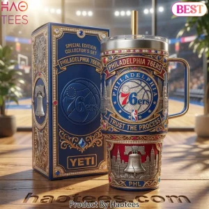 Philadelphia 76ers Special Edition Collector’s 40oz Tumbler With Handle