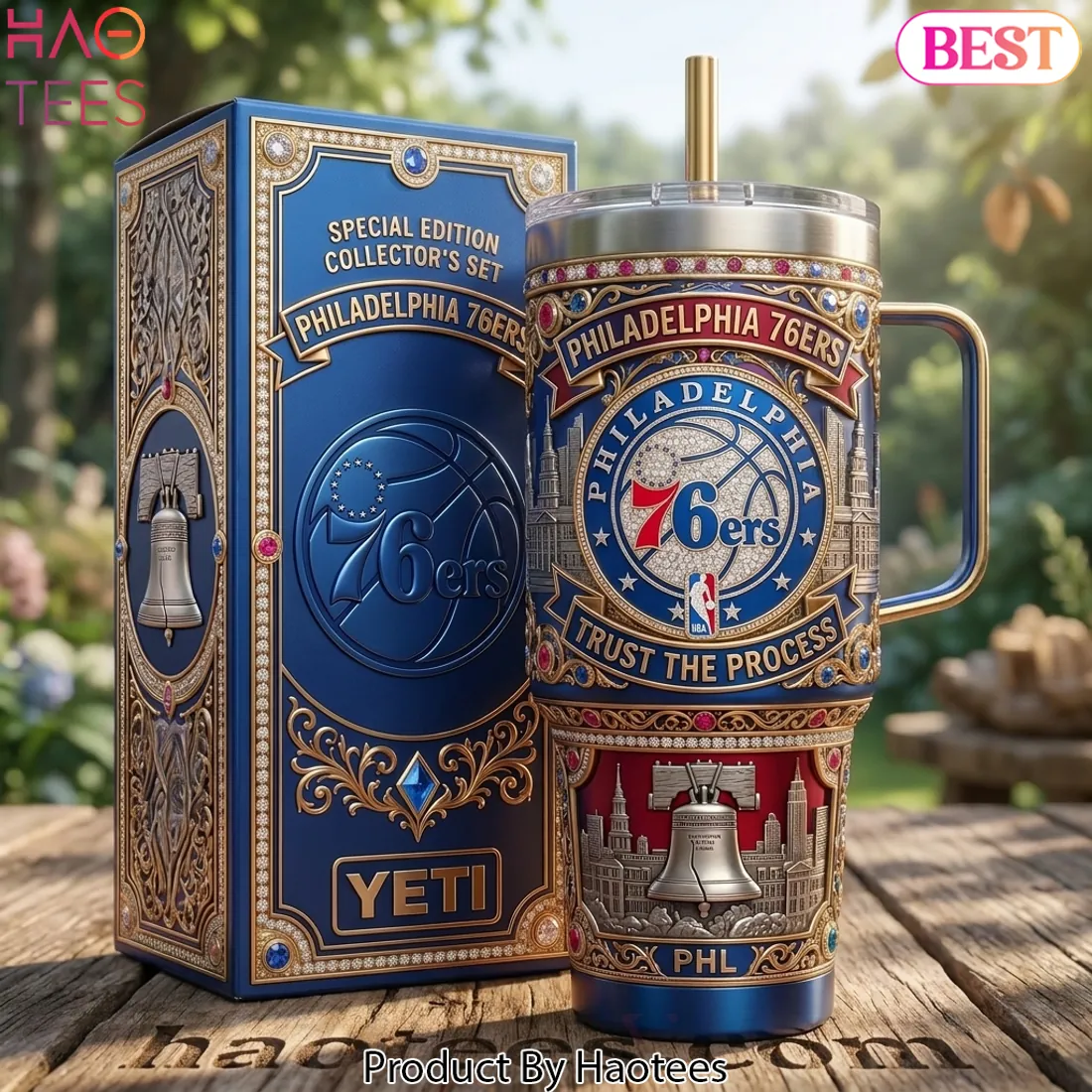 Philadelphia 76ers Special Edition Collector's 40oz Tumbler With Handle