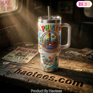Phish Summer Jam Music Festival 40oz Tumbler with Handle