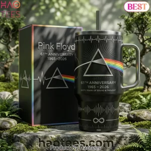 Pink Floyd 61st Anniversary 1965-2026 Dark Side of the Moon Tumbler Pink Floyd 61st Anniversary 1965-2026 Dark Side of the Moon Tumbler