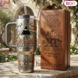 Pink Floyd 61st Anniversary 1965-2026 Premium Stainless Steel Tumbler