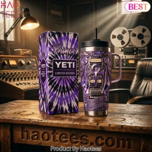 Prince Purple Rain Limited Edition 3D Guitar Custom Handle Tumbler