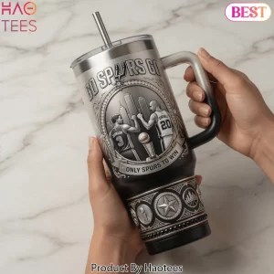 San Antonio Spurs Sixth Man Commemorative 40oz Tumbler With Handle