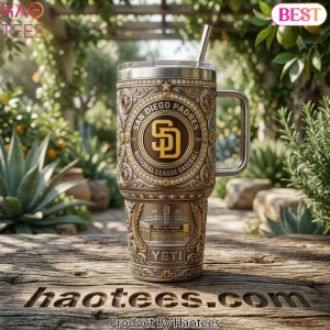 San Diego Padres Championship Collectible “Keep The Faith” 40oz Tumbler