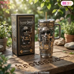 Snoop Dogg West Coast Legend 1993 3D Embossed Tumbler With Handle