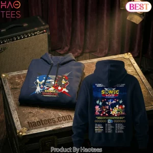 Sonic Live In Concert 2026 Tour Dates Graphic Pullover Hoodie