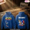 Sonic Live In Concert 2026 Tour Limited Edition Blue Graphic Hoodie