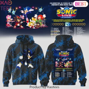 Sonic Live In Concert 35th Anniversary Special Edition Hoodie