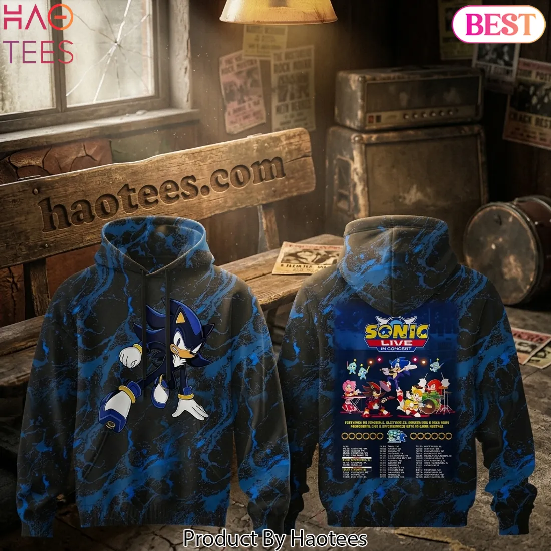 Sonic Live In Concert 35th Anniversary Special Edition Hoodie