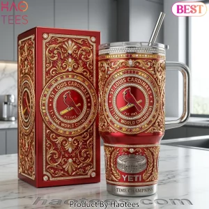 St. Louis Cardinals 11-Time World Champions Luxury Embellished Tumbler