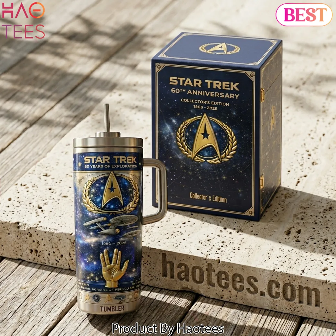 Star Trek 60th Anniversary Collector's Edition 1966-2026 Tumbler