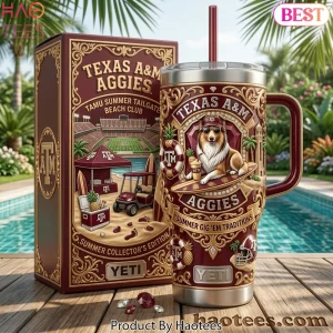 Texas A&M Aggies Summer Collector’s Edition YETI 40oz Tumbler with Handle