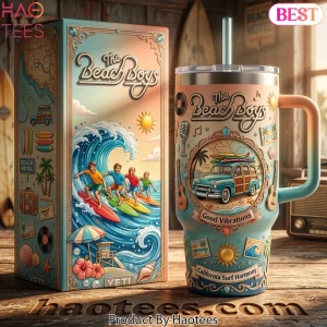 The Beach Boys Good Vibrations 40oz Tumbler With Handle