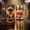 Fleetwood Mac Moonlight Legacy Gold Embossed Tumbler with Handle