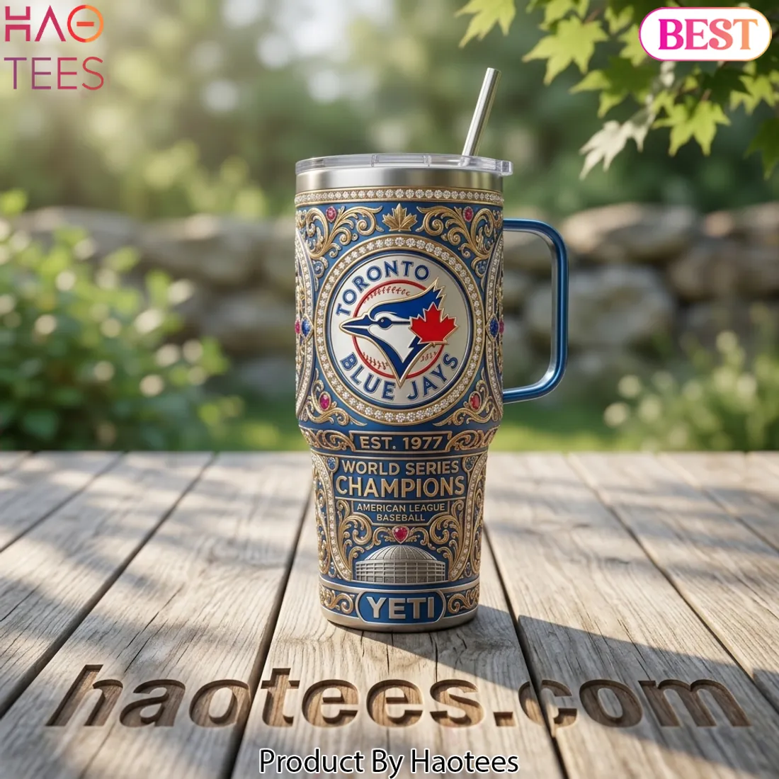 Toronto Blue Jays World Series Champions YETI 40oz Tumbler Toronto Blue Jays World Series Champions YETI 40oz Tumbler