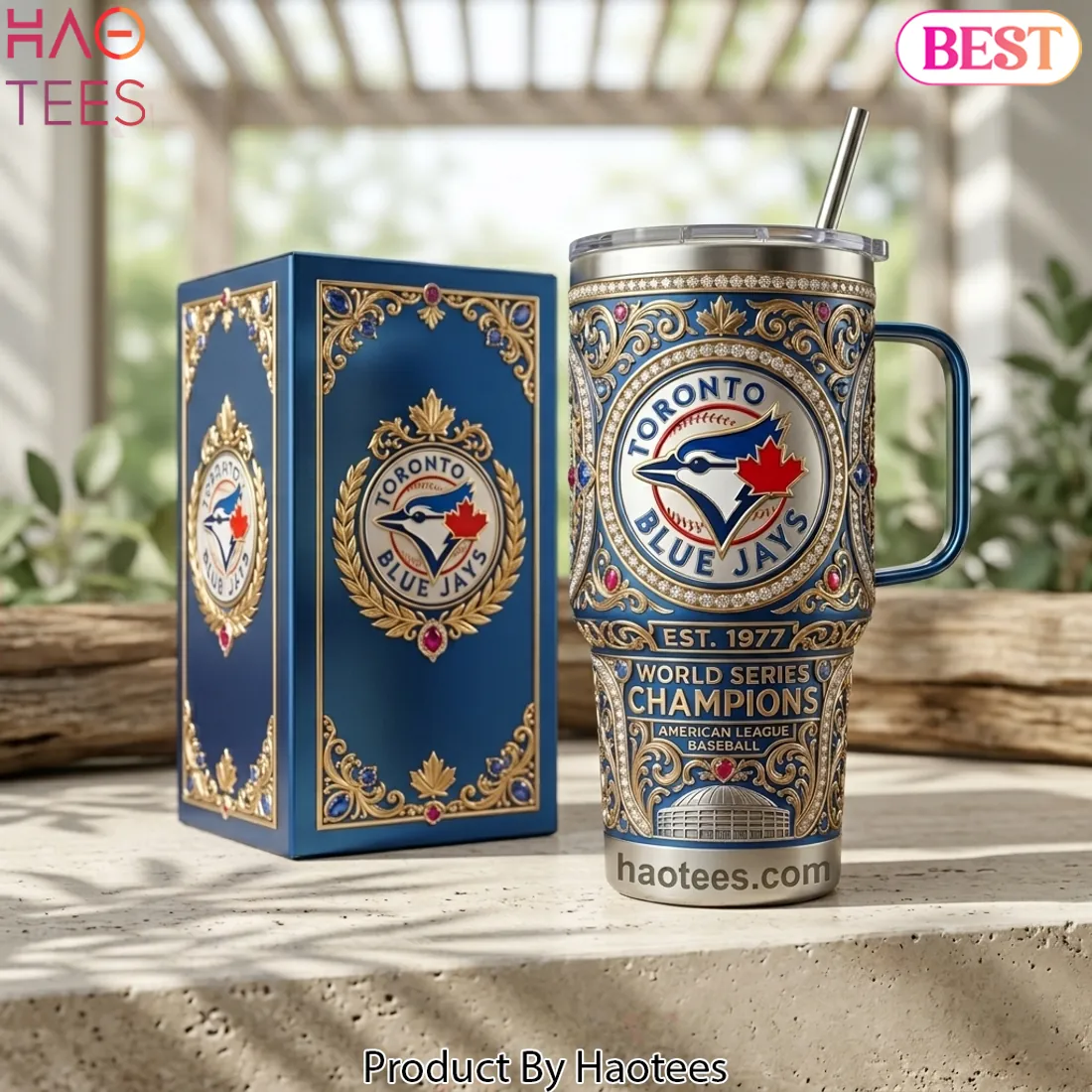 Toronto Blue Jays World Series Champions YETI 40oz Tumbler Toronto Blue Jays World Series Champions YETI 40oz Tumbler