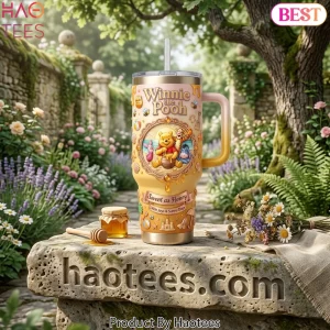 Winnie the Pooh Honey Garden Collector Series 40oz Tumbler with Handle