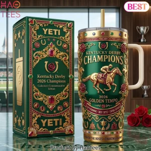 YETI Kentucky Derby 2026 Champions Commemorative Handled Tumbler