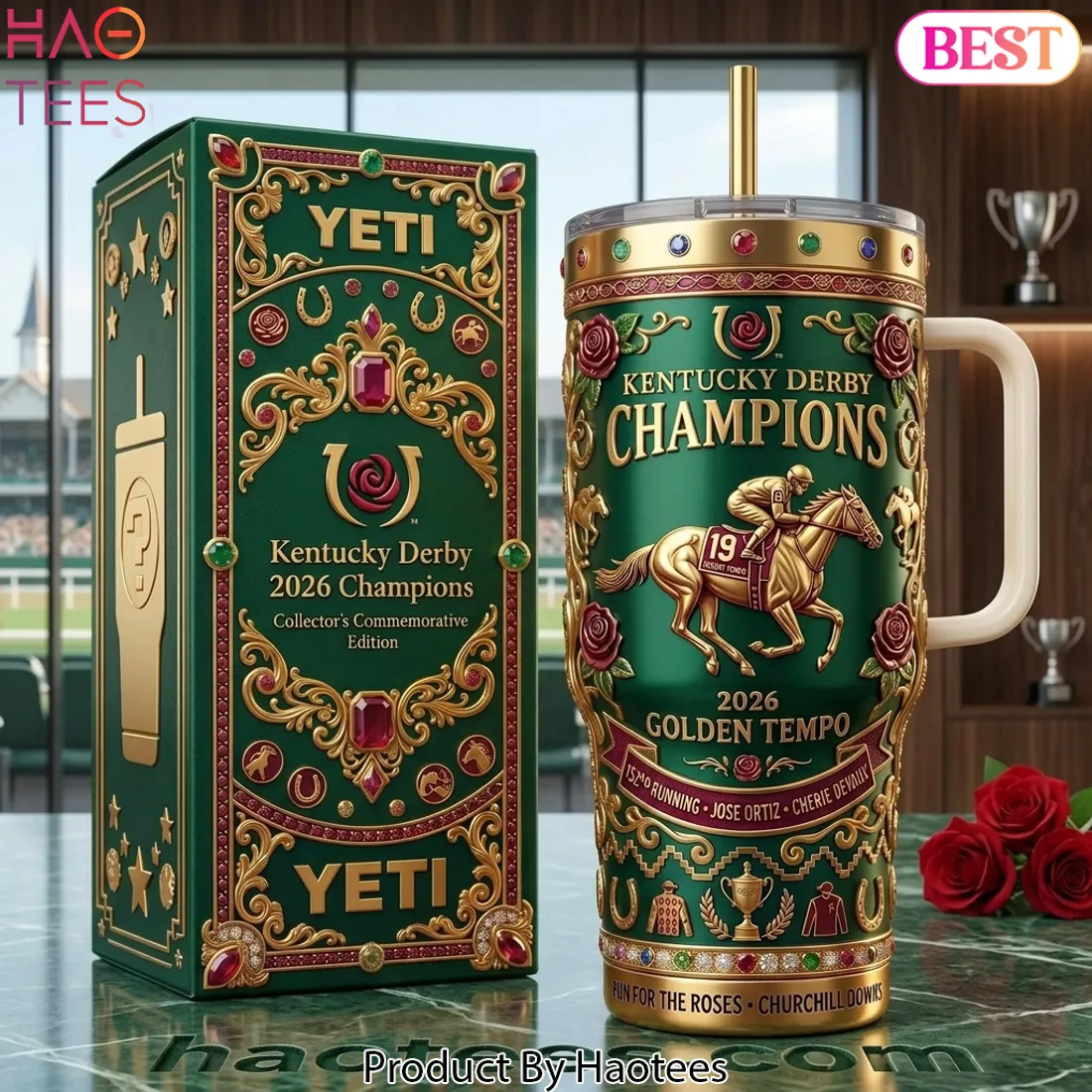 YETI Kentucky Derby 2026 Champions Commemorative Handled Tumbler YETI Kentucky Derby 2026 Champions Commemorative Handled Tumbler