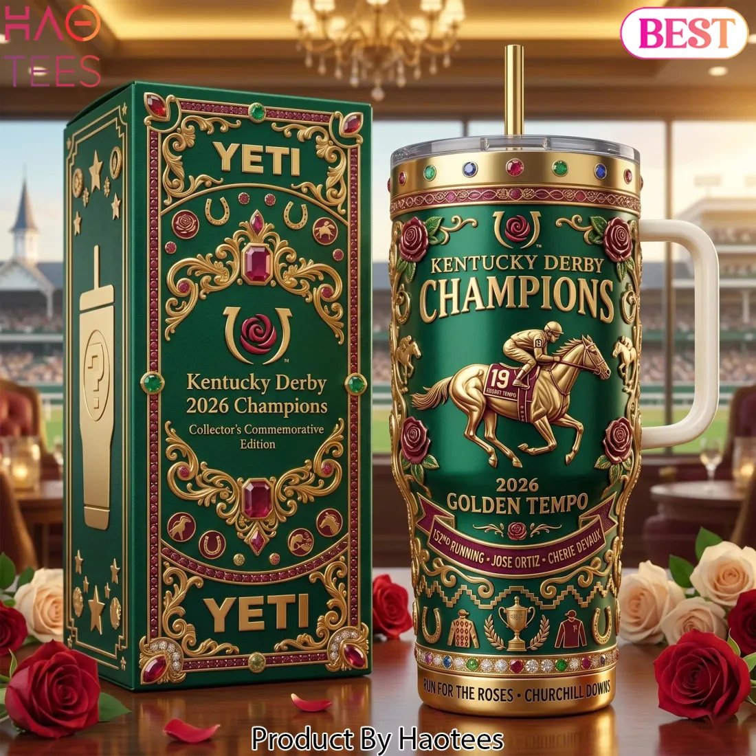 YETI Kentucky Derby 2026 Champions Commemorative Handled Tumbler YETI Kentucky Derby 2026 Champions Commemorative Handled Tumbler